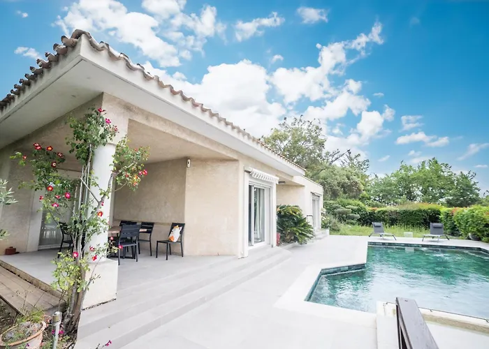Luxury -villa-piscine-jacuzzi-famille-table De Billard - Pros Servicesconciergerie Βίλα Montferrier-sur-Lez